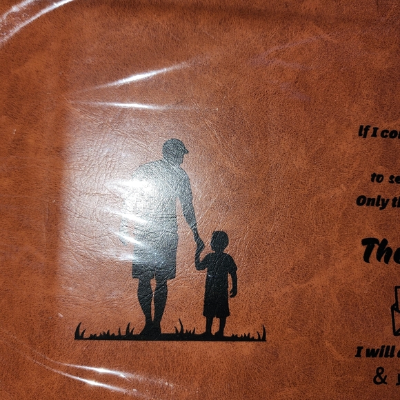 NWT Dear Dad from your Son Valet w/Keychain - Picture 9 of 9